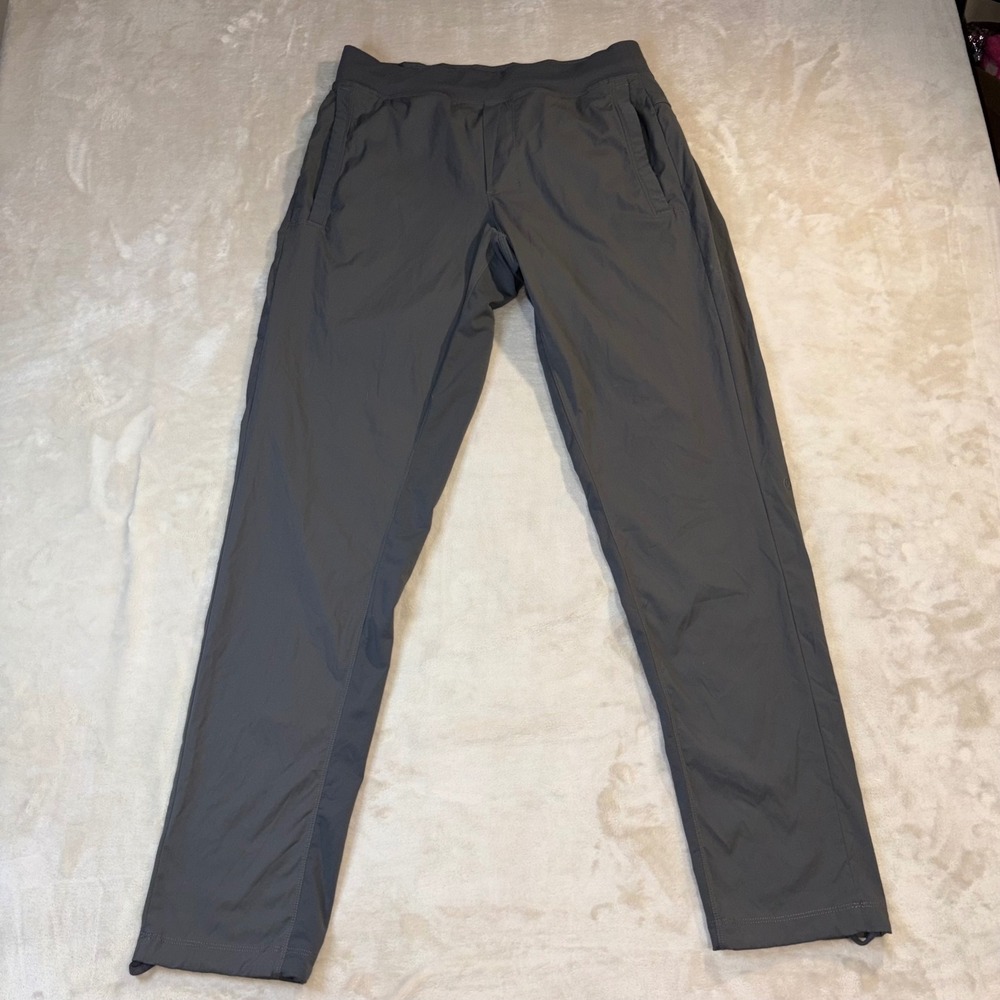 Lululemon Great Wall Pant Mens Medium Gray Athletic Hiking Trousers M $128